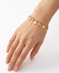 Celestia Lucky Clover Charm Anti-Tarnish Bracelet