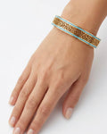 Turquoise Arabesque Anti-Tarnish Bangle