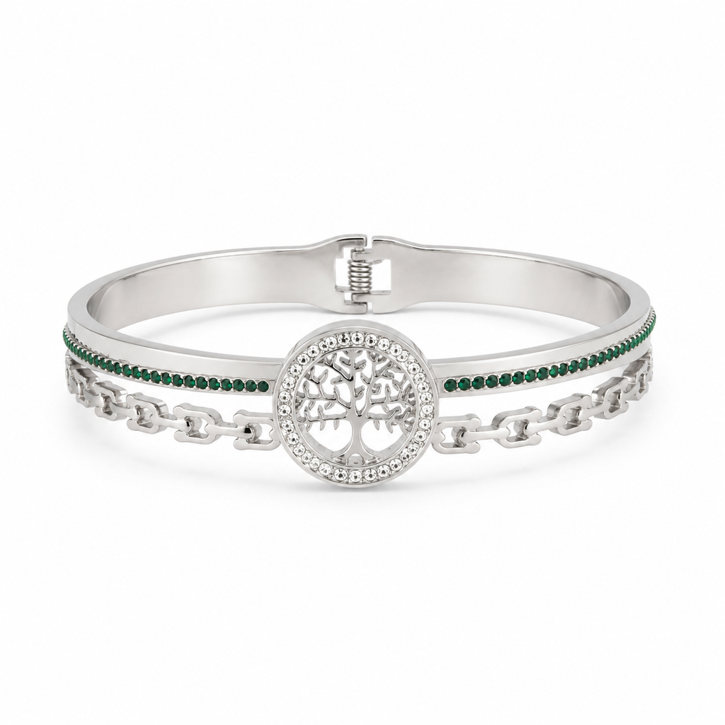 Tree of Life Anti-Tarnish Bangle