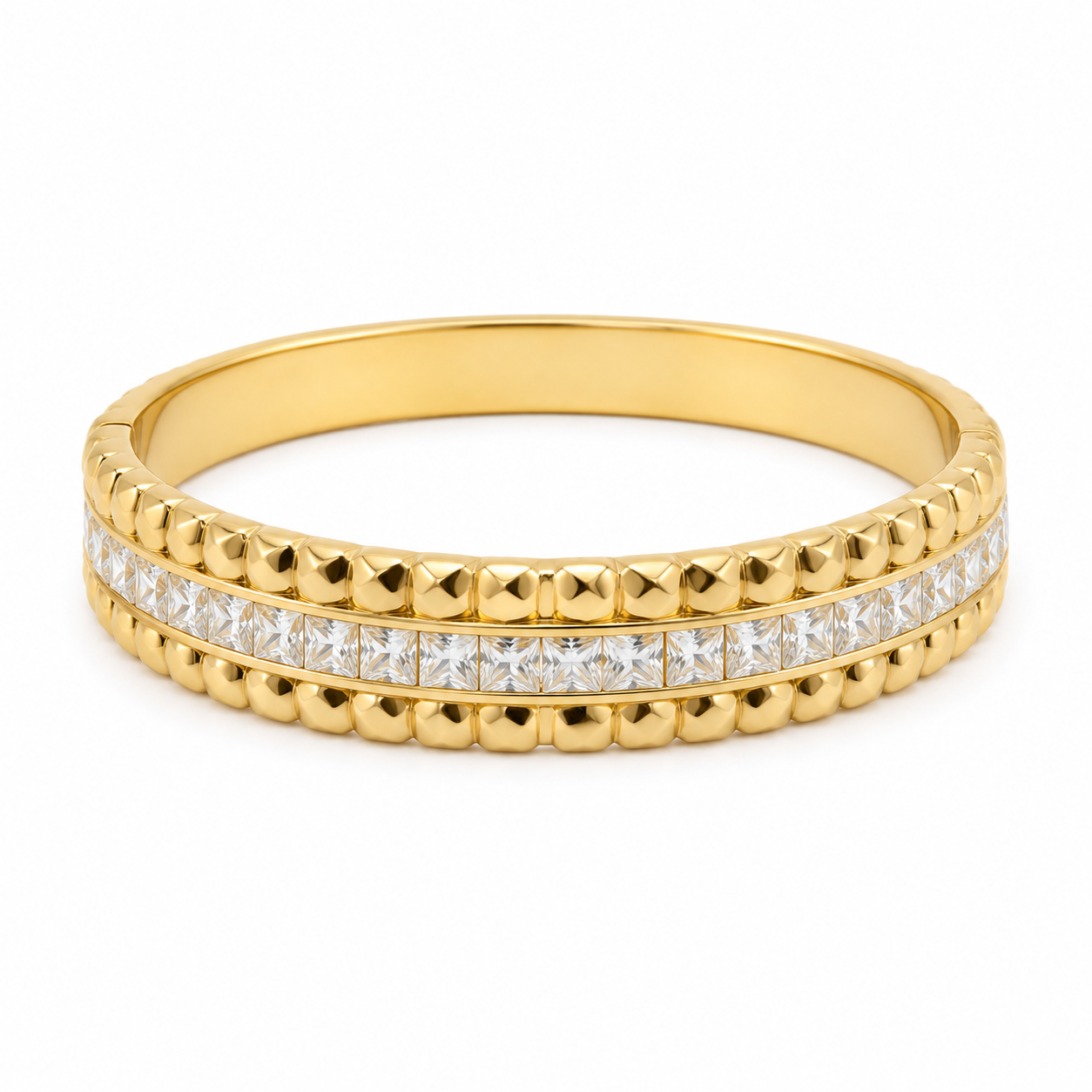 Diva Edge Crystal Bangle