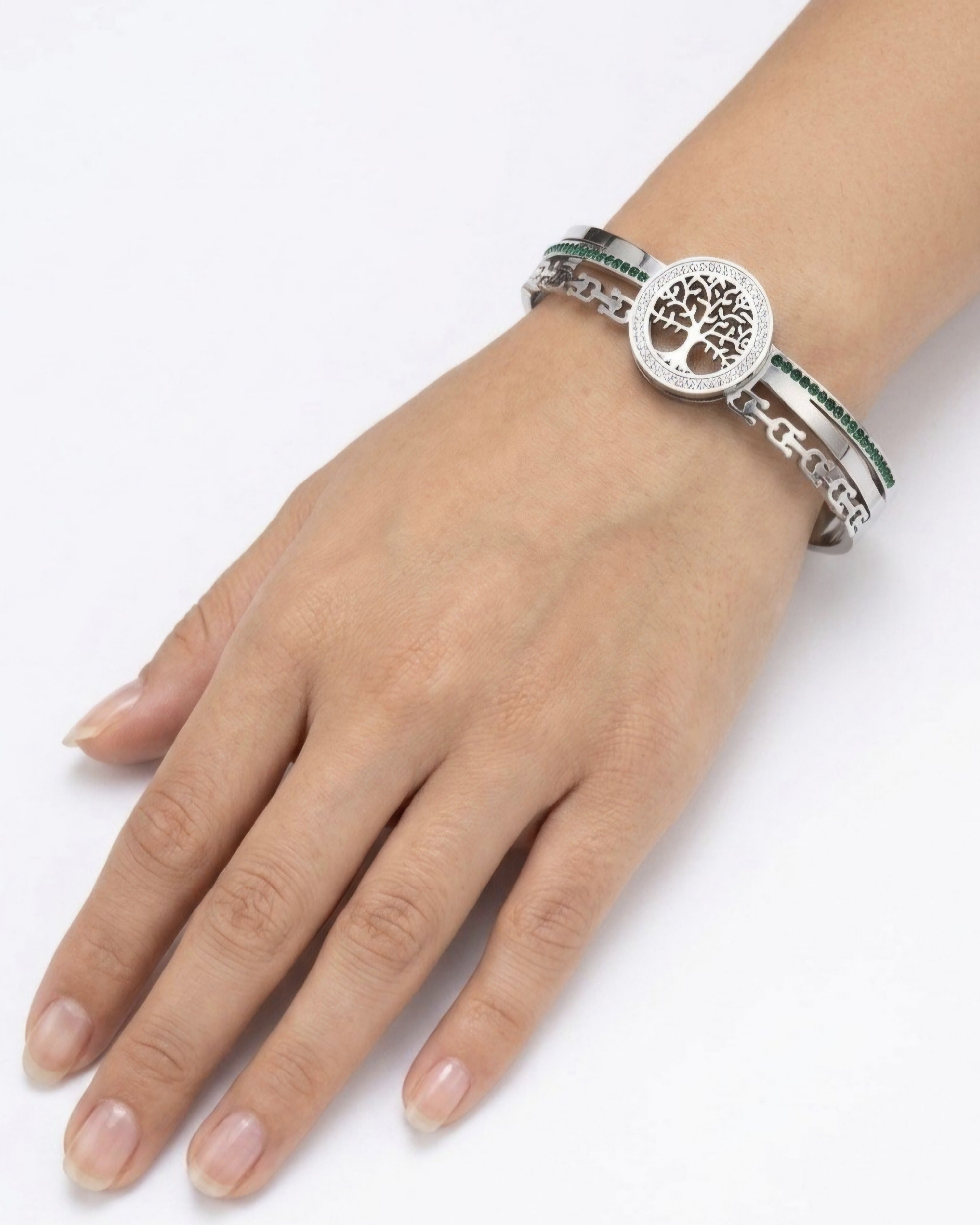 Tree of Life Anti-Tarnish Bangle
