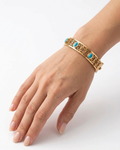 Celestia Turquoise Heritage Anti-Tarnish Bangle