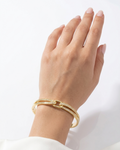 Aureve Dual Track Anti-Tarnish Bangle