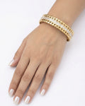 Diva Edge Crystal Bangle
