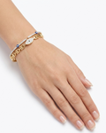 AuraShield Talisman Link Anti-Tarnish Bangle